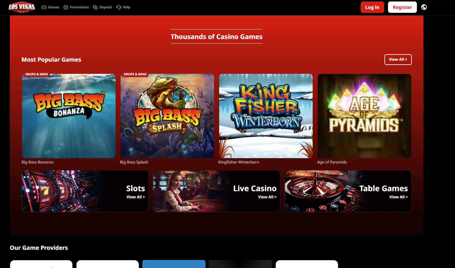 Los Vegas Casino screenshot